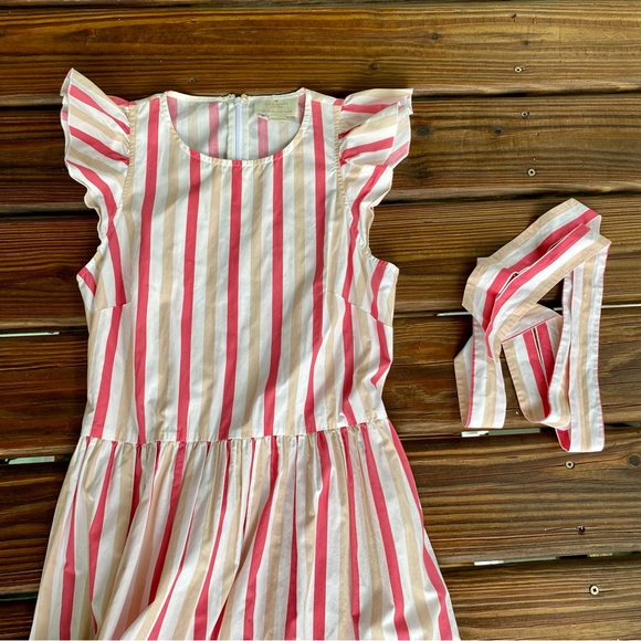 Kate Spade New York Peach Sherbert Midi Dress EUC - Picture 11 of 16